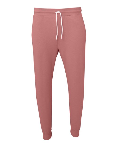 Bella + Canvas 3727 Sponge Fleece Joggers - Mauve - flat front