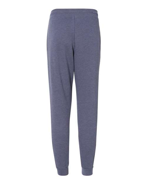 Bella + Canvas 3727 Sponge Fleece Joggers - Heather Navy - back