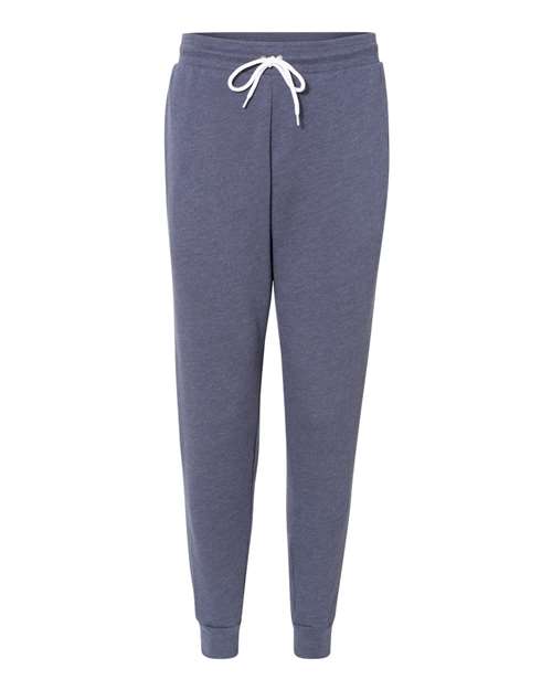 Bella + Canvas 3727 Sponge Fleece Joggers - Heather Navy - front