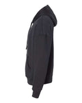 BELLA + CANVAS 3729 Unisex Sponge Fleece Drop Shoulder Hoodie Sweatshirt - Black - side