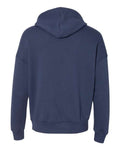 BELLA + CANVAS 3729 Unisex Sponge Fleece Drop Shoulder Hoodie Sweatshirt - Navy - back