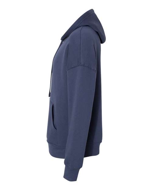 BELLA + CANVAS 3729 Unisex Sponge Fleece Drop Shoulder Hoodie Sweatshirt - Navy - side
