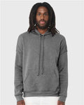 BELLA + CANVAS 3729 Unisex Sponge Fleece Drop Shoulder Hoodie Sweatshirt - Deep Heather - model front