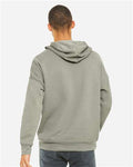 BELLA + CANVAS 3729 Unisex Sponge Fleece Drop Shoulder Hoodie Sweatshirt - Heather Stone - model back