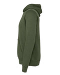 Bella+Canvas 3719 Unisex Sponge Fleece Pullover Hoodie - Military Green - side