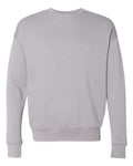 Bella + Canvas 3945 Sponge Fleece Drop Shoulder Crewneck Sweatshirt - Storm - flat front
