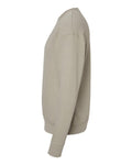 Bella + Canvas 3945 Sponge Fleece Drop Shoulder Crewneck Sweatshirt - Heather Stone - side