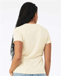 BELLA + CANVAS 6400 Women’s Relaxed Jersey Tee - Natural - model back