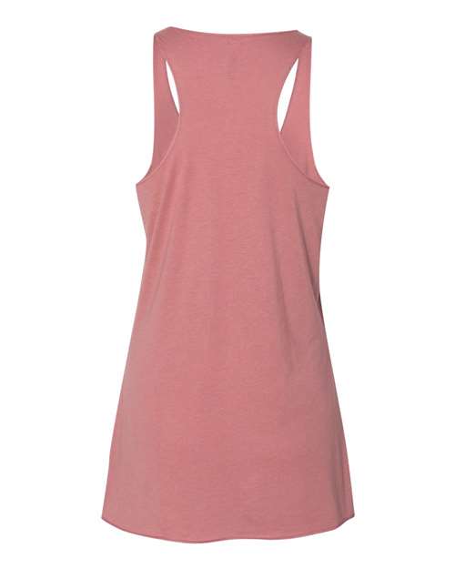 BELLA + CANVAS 8430 Women's Triblend Racerback Tank - Mauve Triblend - back