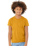 Bella + Canvas 3001Y Youth Jersey Tee - Mustard - model front