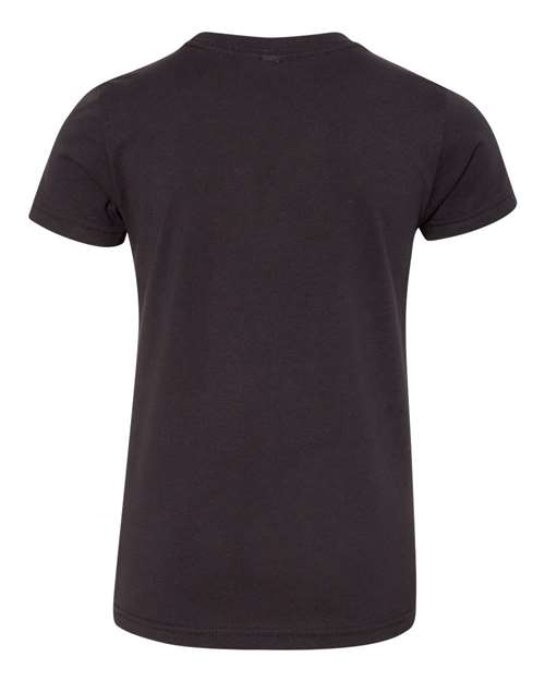 Bella + Canvas 3001Y Youth Jersey Tee - Dark Grey - back
