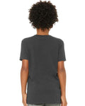 Bella + Canvas 3001Y Youth Jersey Tee - Dark Grey - model back