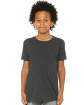 Bella + Canvas 3001Y Youth Jersey Tee - Dark Grey - model front