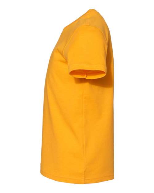 Bella + Canvas 3001Y Youth Jersey Tee - Gold - side