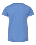 Bella + Canvas 3001Y Youth Jersey Tee - Columbia Blue - back