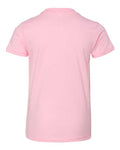 Bella + Canvas 3001Y Youth Jersey Tee - Pink - back