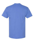 Gildan H000 Hammer T-Shirt - Flo Blue - back
