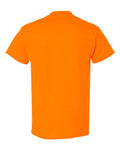 Gildan 8000 DryBlend T-Shirt - Safety Orange - back