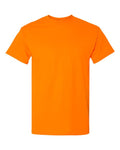 Gildan 8000 DryBlend T-Shirt - Safety Orange - front