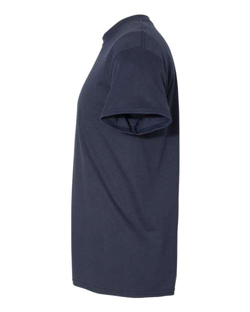 Gildan 8000 DryBlend T-Shirt - Dark Navy - side