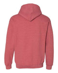 Gildan 18500 Heavy Blend Hooded Sweatshirt - Heather Scarlet Red - back