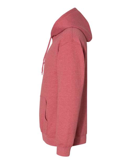Gildan 18500 Heavy Blend Hooded Sweatshirt - Heather Scarlet Red - side