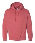 Gildan 18500 Heavy Blend Hooded Sweatshirt - Heather Scarlet Red - flat front