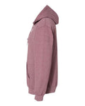 Gildan 18500 Heavy Blend Hooded Sweatshirt - Heather Dark Maroon - side
