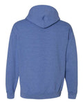 Gildan 18500 Heavy Blend Hooded Sweatshirt - Heather Deep Royal - back