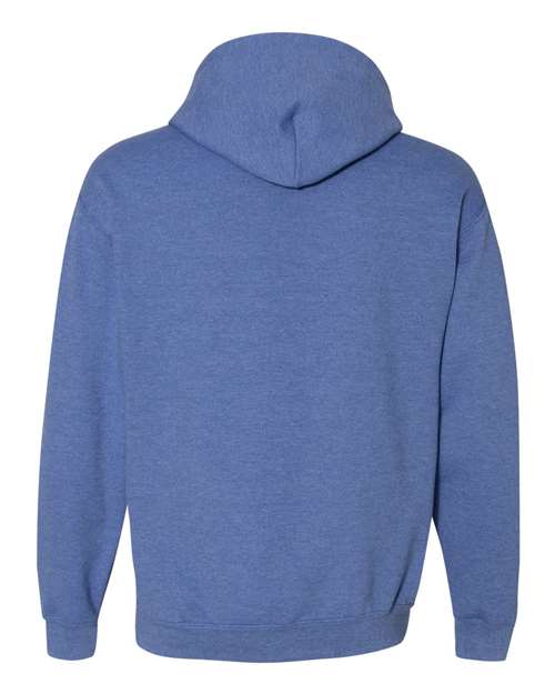 Gildan 18500 Heavy Blend Hooded Sweatshirt - Heather Deep Royal - back