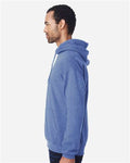 Gildan 18500 Heavy Blend Hooded Sweatshirt - Heather Deep Royal - model side