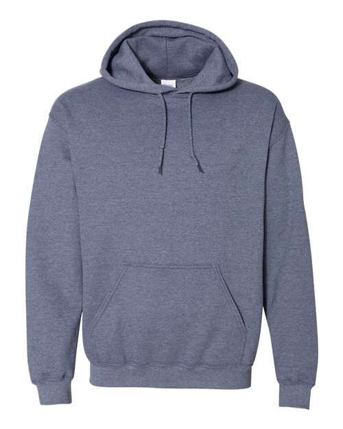 Gildan 18500 Heavy Blend Hooded Sweatshirt - Heather Dark Navy - front
