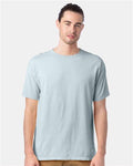 Hanes GDH100 Men's Garment-Dyed T-Shirt - Soothing Blue - model front