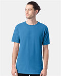 Hanes GDH100 Men's Garment-Dyed T-Shirt - Summer Sky Blue - model front