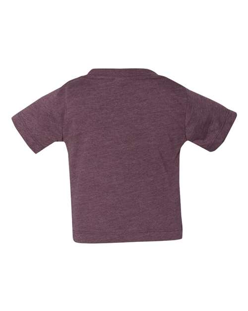 BELLA + CANVAS 3001B Infant Jersey Tee - Heather Maroon - back