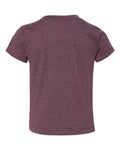 BELLA + CANVAS 3001T Toddler Jersey Tee - Heather Maroon - back