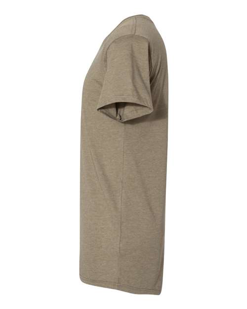 BELLA + CANVAS 3006 Men's Long Body Urban Tee - Heather Olive - side