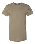 BELLA + CANVAS 3006 Men's Long Body Urban Tee - Heather Olive - front