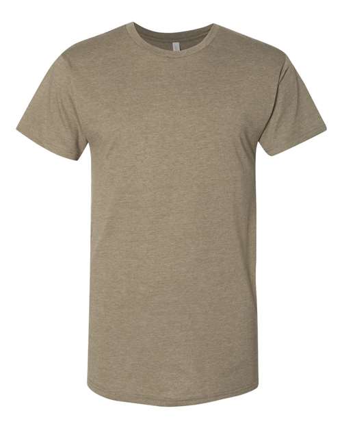 BELLA + CANVAS 3006 Men's Long Body Urban Tee - Heather Olive - front