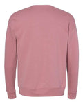Bella + Canvas 3945 Sponge Fleece Drop Shoulder Crewneck Sweatshirt - Mauve - back