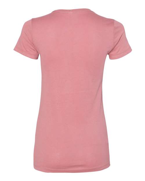 Bella + Canvas 6004 Women's Slim Fit Tee - Mauve - back
