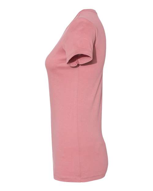 Bella + Canvas 6004 Women's Slim Fit Tee - Mauve - side