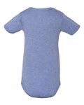 BELLA + CANVAS 134B Infant Triblend One Piece - Blue Triblend - back