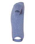 BELLA + CANVAS 134B Infant Triblend One Piece - Blue Triblend - side