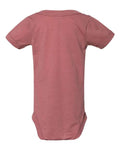 BELLA + CANVAS 134B Infant Triblend One Piece - Mauve Triblend - back