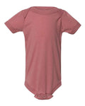 BELLA + CANVAS 134B Infant Triblend One Piece - Mauve Triblend - front