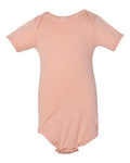 BELLA + CANVAS 134B Infant Triblend One Piece - Peach Triblend - front