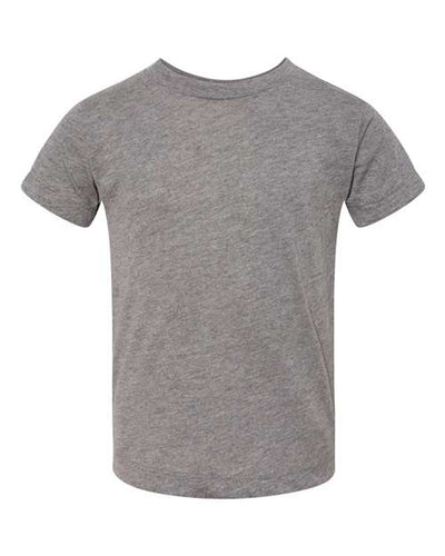 BELLA + CANVAS 3413T Toddler Triblend Tee - Grey Triblend - front