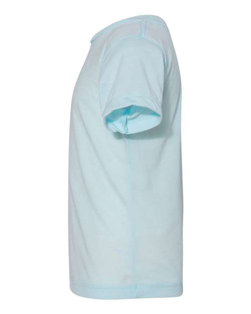 BELLA + CANVAS 3413T Toddler Triblend Tee - Ice Blue Triblend - side