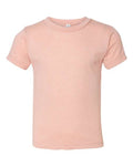 BELLA + CANVAS 3413T Toddler Triblend Tee - Peach Triblend - front